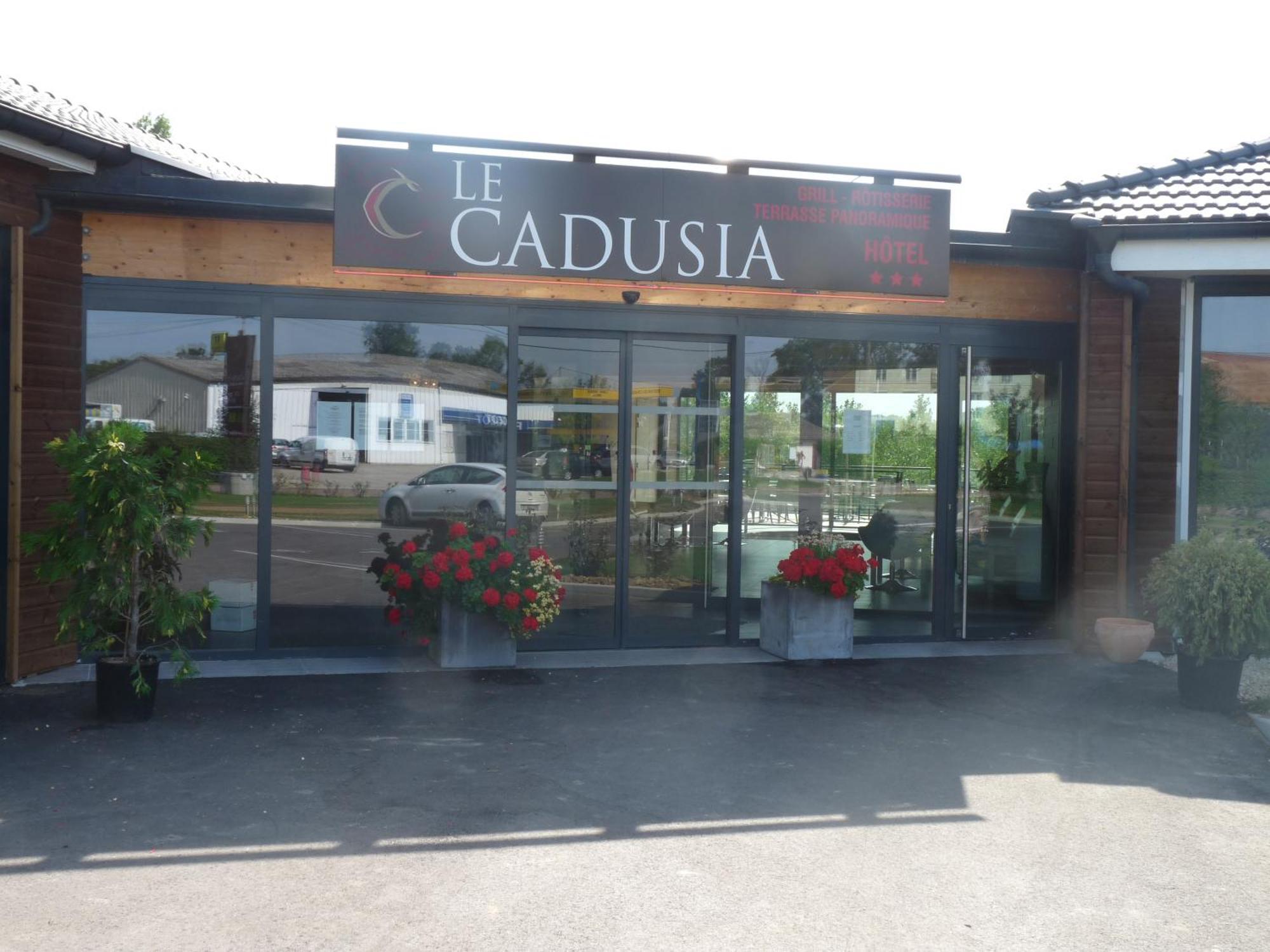 Готель Logis Le Cadusia Chaource Екстер'єр фото